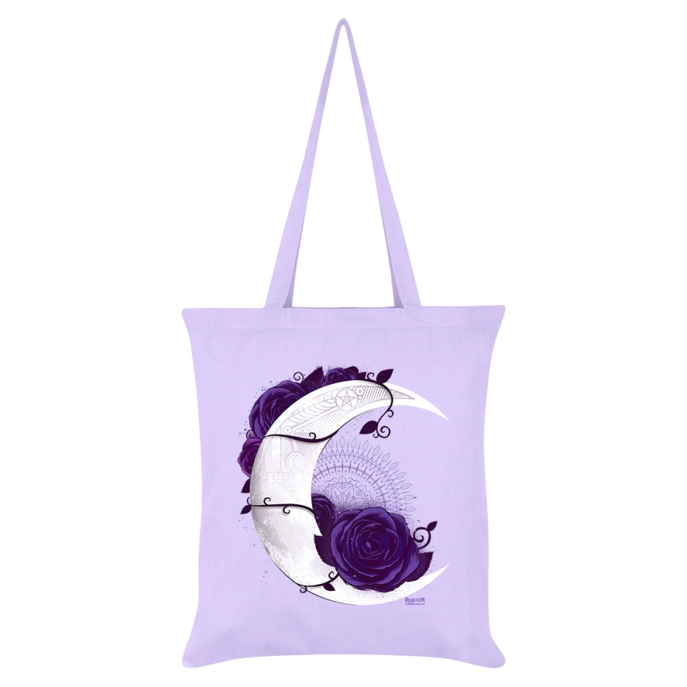 lilac tote bag