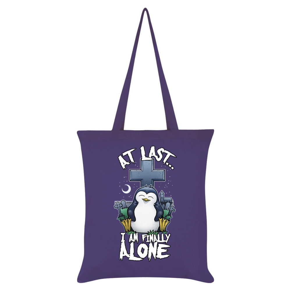 penguin tote bag