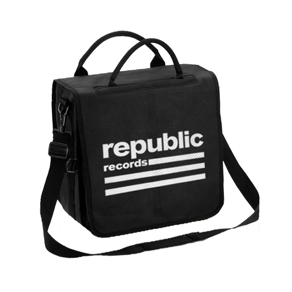 black vinyl bag