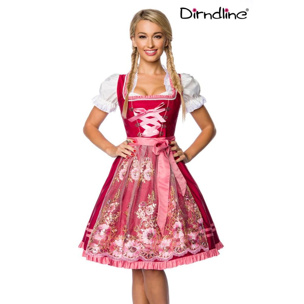 red dirndl