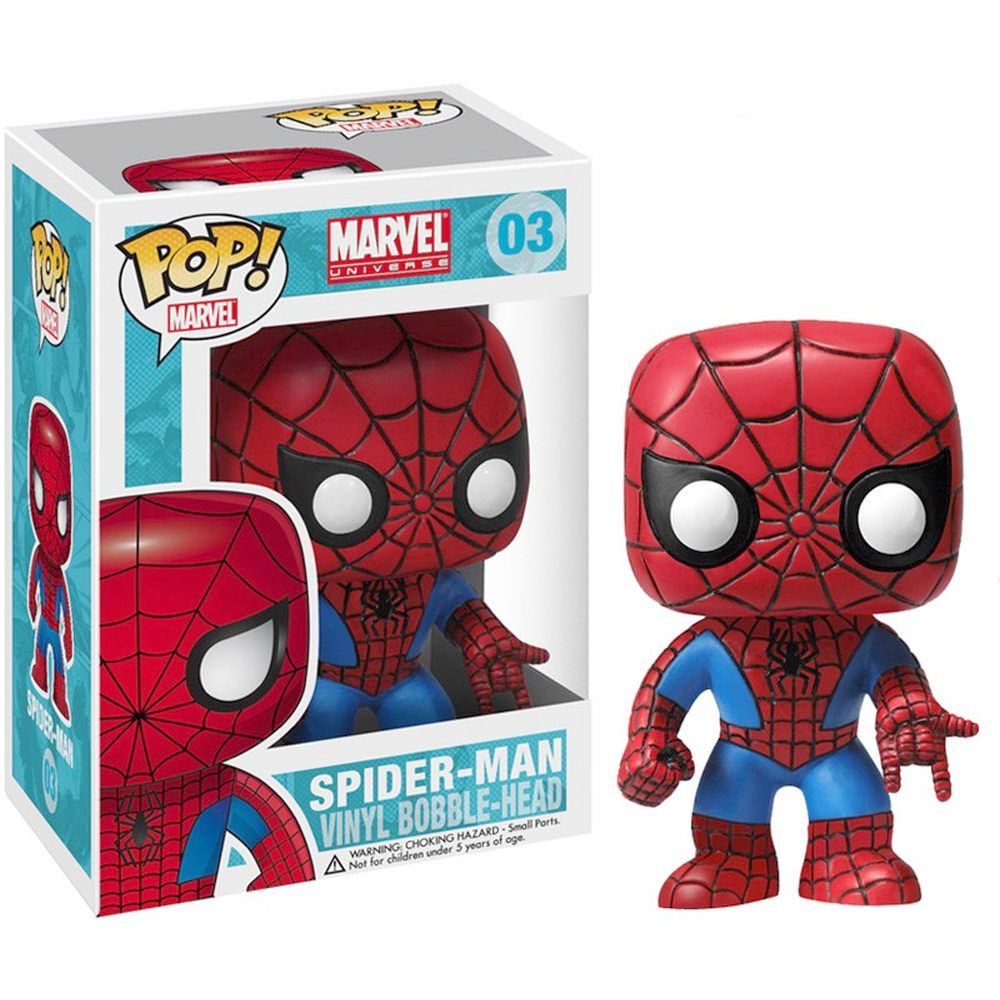 perspectief ga werken Geometrie Funko Funko SpiderMan Verzamelfiguur Marvel POP! Spider-Man 9 cm Multic