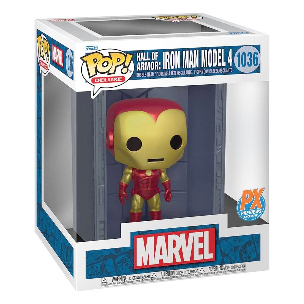 Funko Funko Iron Man Verzamelfiguur Marvel POP! Deluxe Hall Of Armor Ir