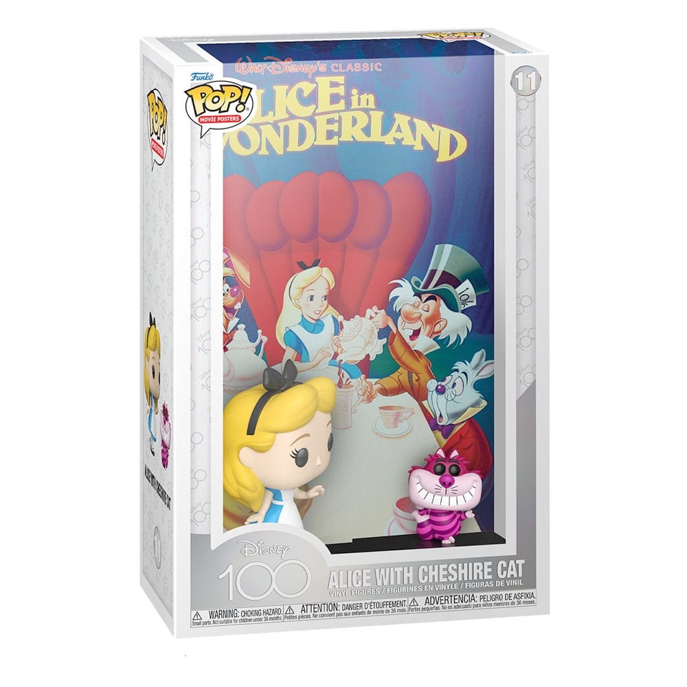 Funko Funko Alice In Wonderland Verzamelfiguur and Poster Set Disneys 10 foto