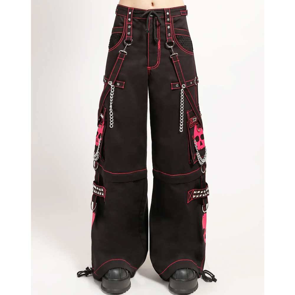 Tripp NYC Tripp NYC Super Skull Wide leg trousers Zip- off