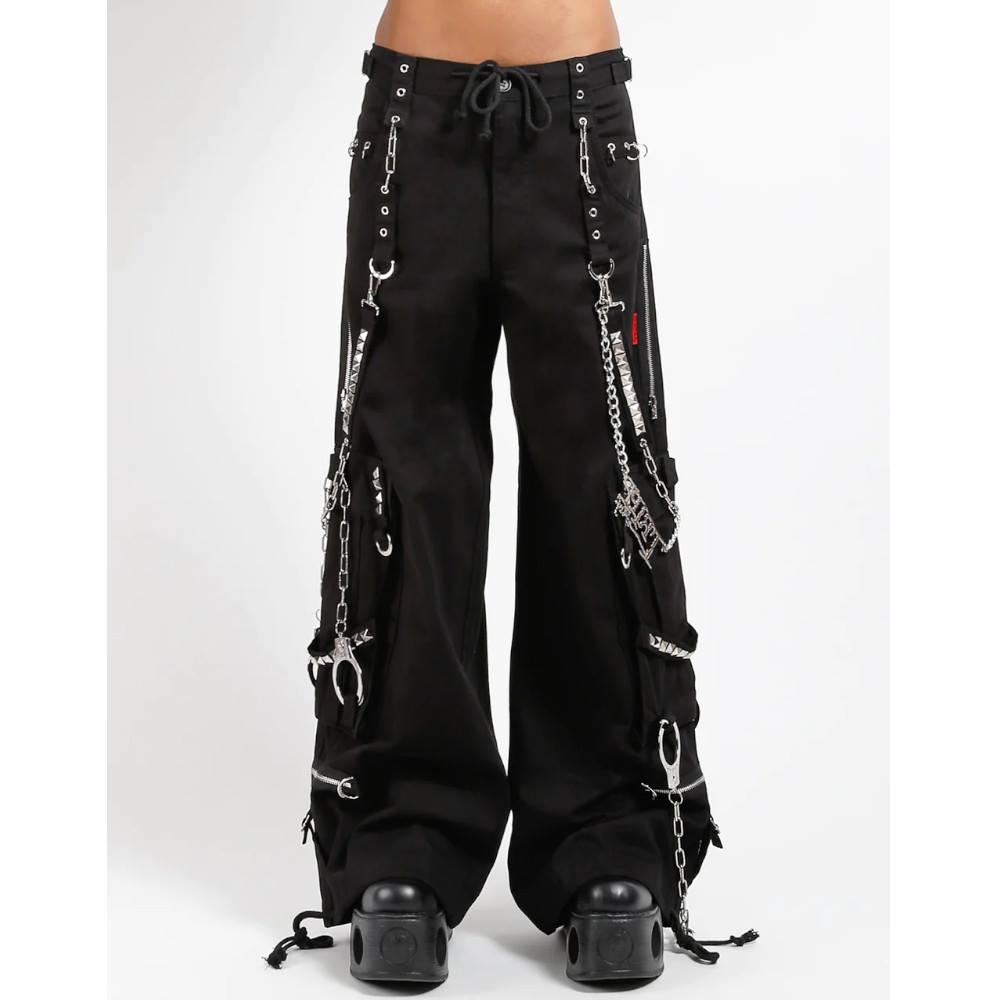 Tripp NYC Tripp NYC Handcuff Wide leg trousers Black