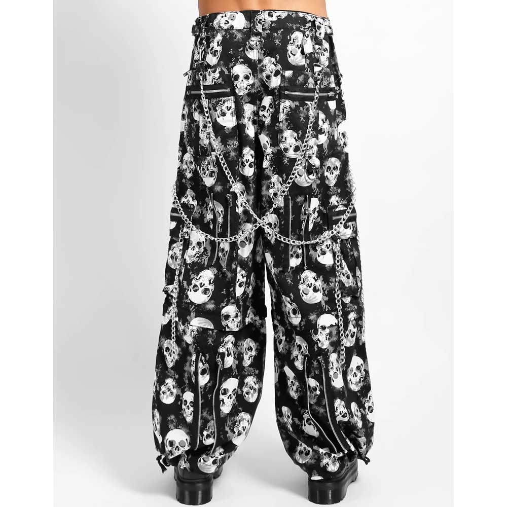 Tripp NYC Tripp NYC - Chain to Chain Skull Wide leg trousers - Afritsba