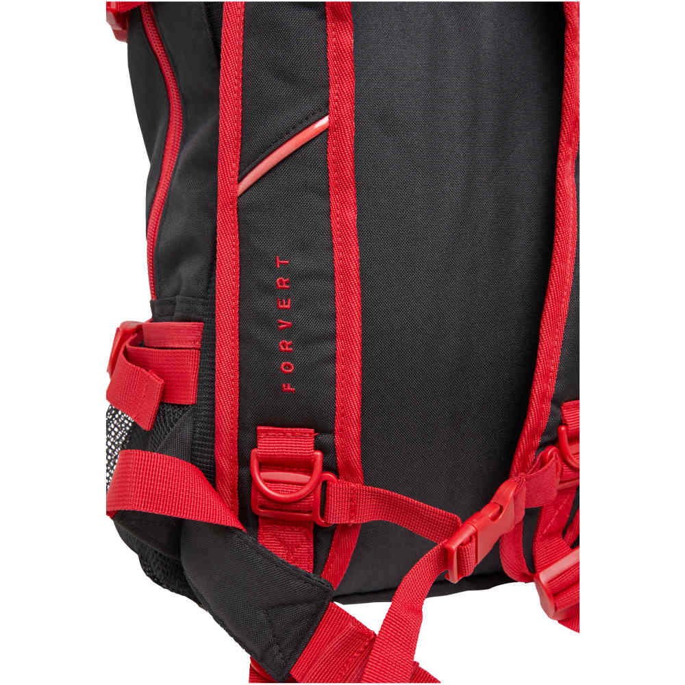 Forvert Forvert - Fire Louis Backpack - Black/Red | Attitude Europe