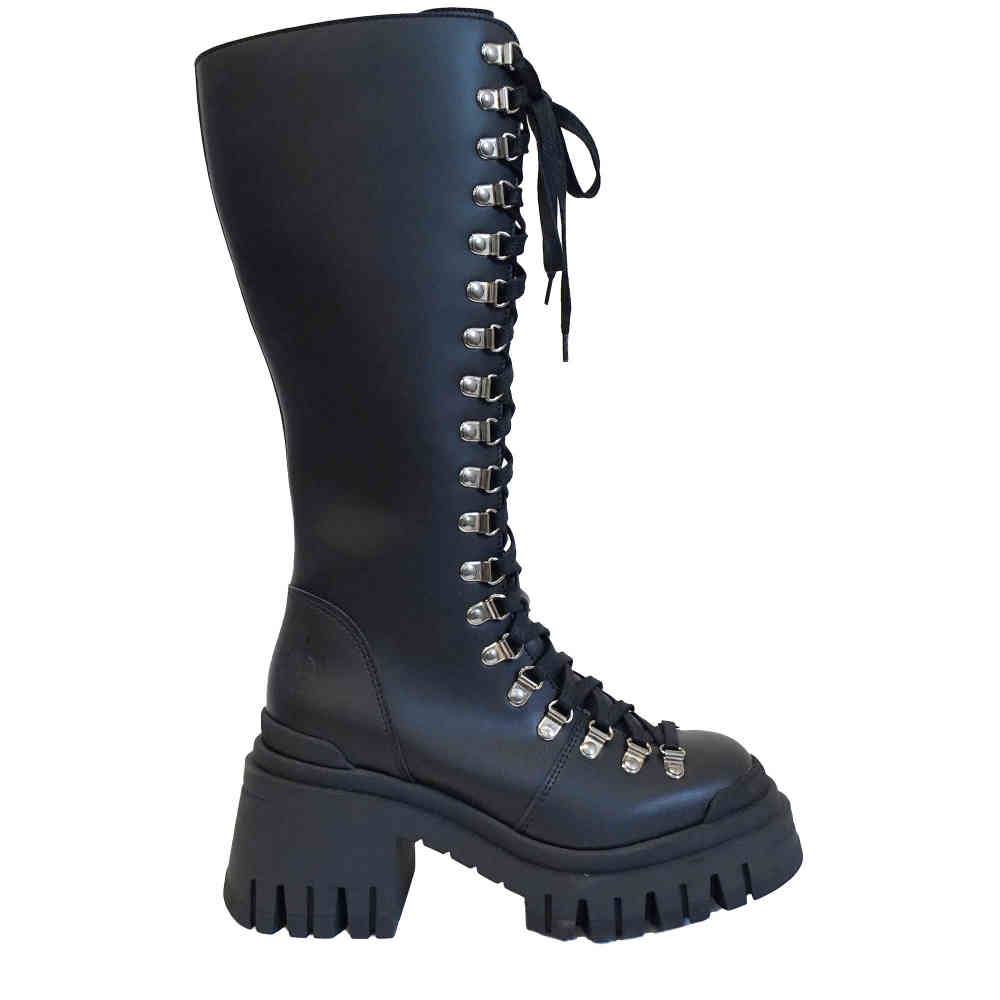 Altercore Altercore Cora Bottes de plate-forme Noir Attitude