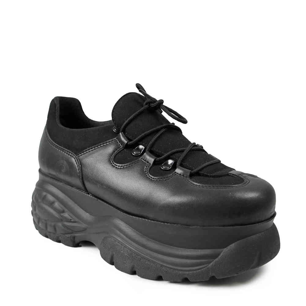 Altercore Altercore - Morden Vegan Platform sneakers - Black | Attitude