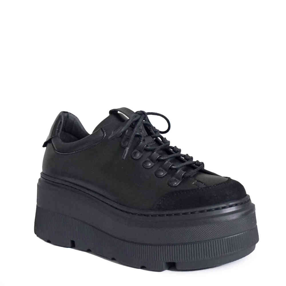 Altercore Altercore - Ray Vegan Platform sneakers - Black | Attitude Eu