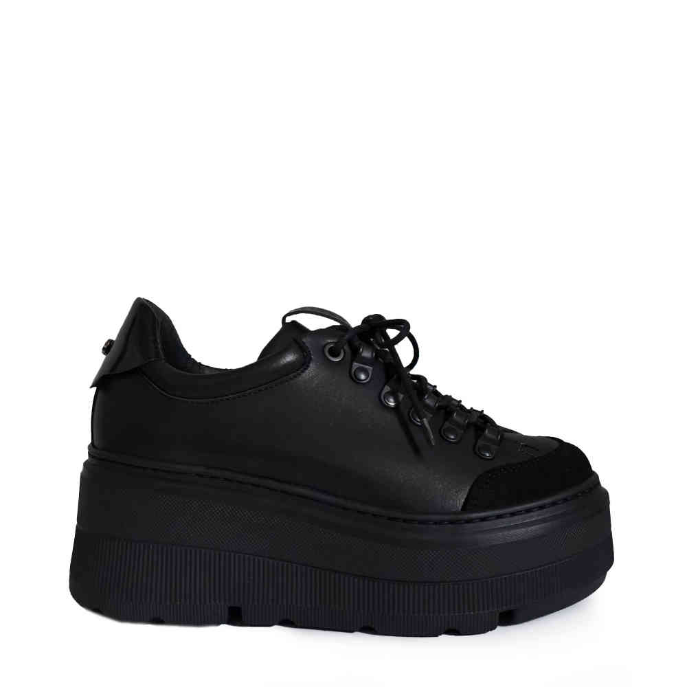 Altercore Altercore - Ray Vegan Platform sneakers - Black | Attitude Eu