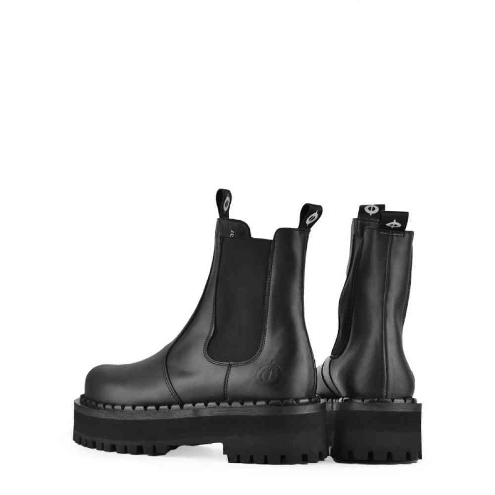 Altercore Altercore - Viral Vegan Plateau Laarzen - Zwart | Attitude Ho